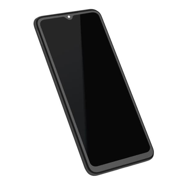 LCD-skärm - XIAOMI - Redmi 10C - Förmonterad - Pekskärm - Grå Chassi Grå