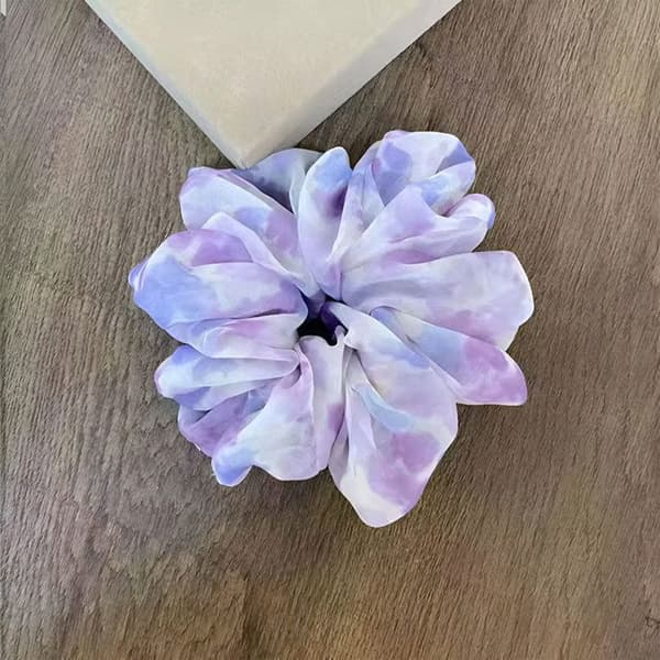 Chouchou Maxi - AVIZAR - Aquarelle Douce - Violet - Flydende Stof - Æstetisk Elegance Violett