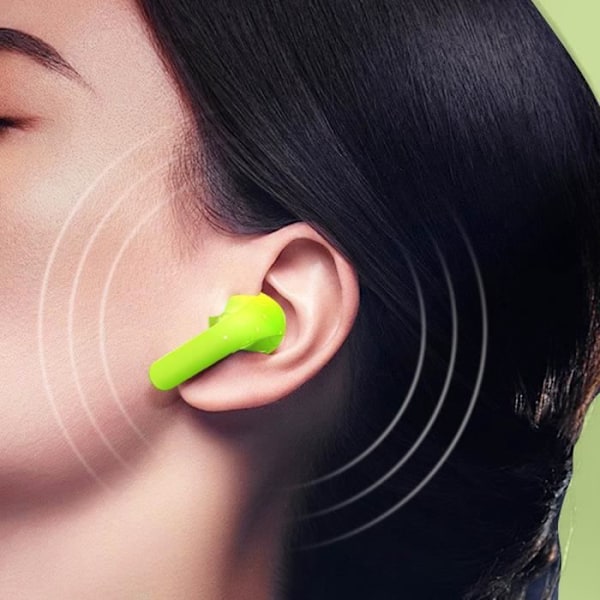 Bluetooth-kuulokkeet Sisäänrakennettu mikrofoni Akunkesto 5 tuntia Sininen tähti Limevihreä Grön