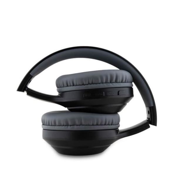 Langattomat kuulokkeet - GUESS - GUBHV21SFGSK - Bluetooth 5.3 - 30h akunkesto - Tyylikäs muotoilu Svart