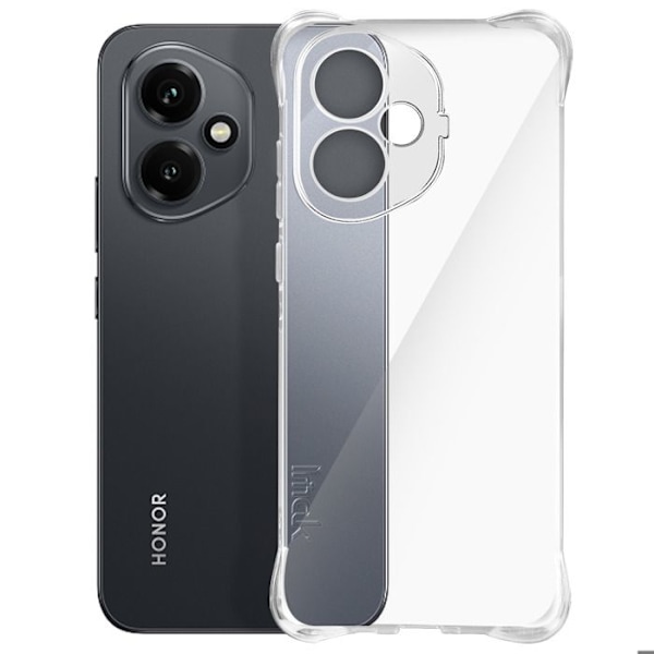 Honor 400 Puhelintuki Silikoni Iskunkestävä Kolikkobumper iMak S läpinäkyvä