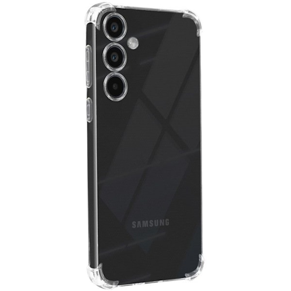 Stötsäker Skal - Mayaxess - Samsung Galaxy S24 - Förstärkta Hörn - Lätt Design - Transparent Transparent
