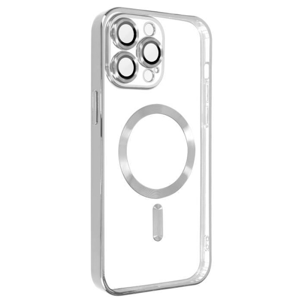 Coque MagSafe - Apple - iPhone 13 Pro Max - Silikone - Sølv - Kromkant Pengar