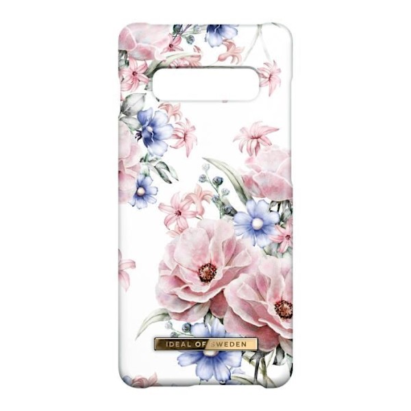 Coque - IDEAL OF SWEDEN - Floral Romance - Rose - Rigide - Kompatibel med Trådløs Opladning QI Rosa