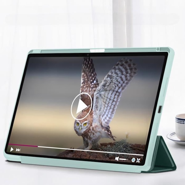 Taske til iPad Pro 11 2024 - AVIZAR - Video Support / Keyboard - Mørkegrøn Grön