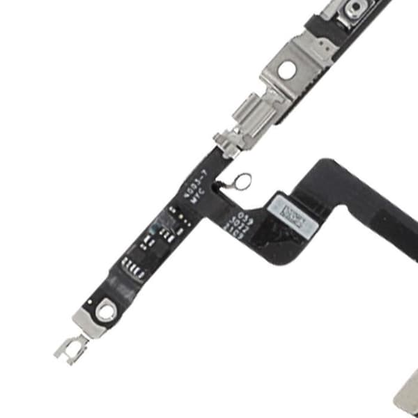 Power- og lydknap flekskabel til iPhone 14 - Reservedele - Sort - 20 g Svart