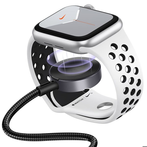 Cabel 5-i-1 100W USB-C, iPhone Lightning och Apple Watch Längd 1m wiwu Svart