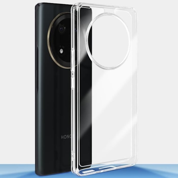 Coque för Honor Magic 7 Lite Stöttålig Hård Skydd Skräddarsydd Transparent Transparent