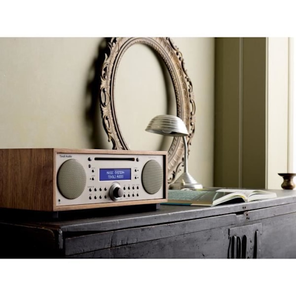 Music System+ - TIVOLI - Hi-Fi System - Bluetooth - Ægte træ - Brun