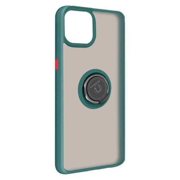 Beskyttelsescase - Apple - iPhone 13 Pro - Bi-materiale - Holderring - Grøn Grön