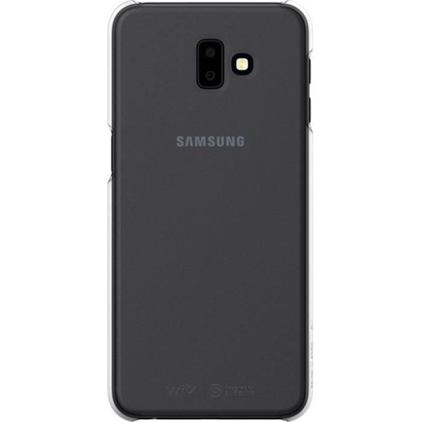 Samsung J6+ Transparent Hard Case Genomskinlig