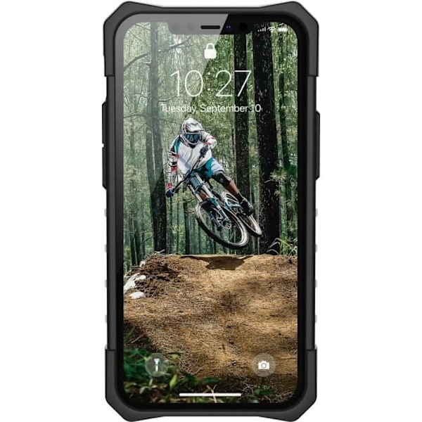 Coque - UAG - Plasma - iPhone 12 Mini - Blå, Transparent - Fallskydd Blå, klar