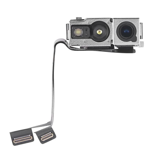 Framkamera Kompatibel med iPhone 16 Pro TrueDepth-modul med Face ID-sensorer Silver Grå
