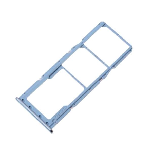 Udskiftning til SIM-kortbakke - Samsung Galaxy A71 - Blå - Dual Nano SIM + Micro-SD blå
