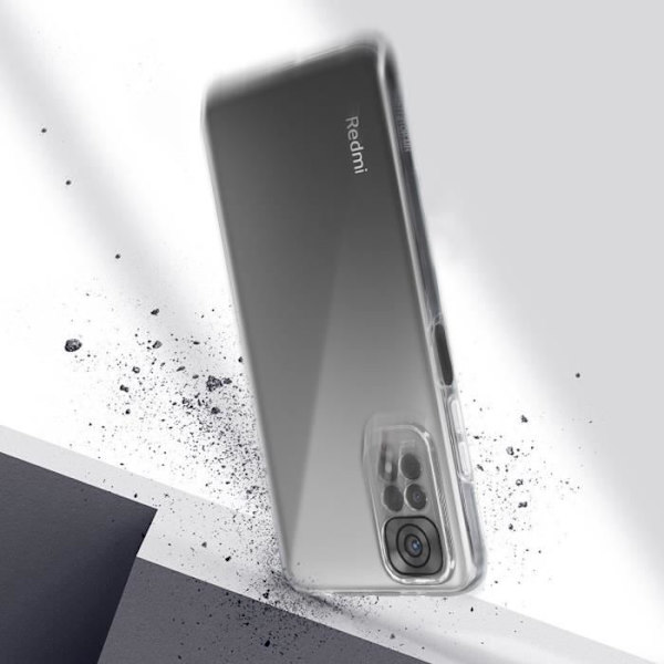 Koko kuori - AVIZAR - Xiaomi Redmi Note 11 ja 11s - Valkoinen - Pehmeä kosketus - 360° Transparent