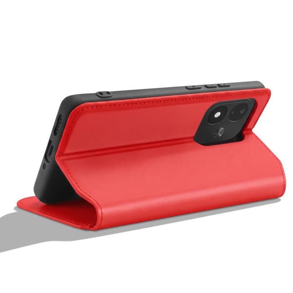 Flip Cover til Redmi Note 17 Standfunktion Classic Edition Rød Röd