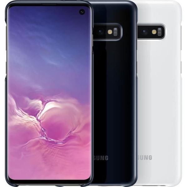 Samsung Shell med LED-display S10 - Vit Vit