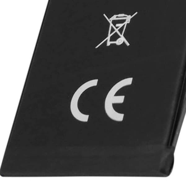 Li-Polymer batteri 3,82V til smartphone iPhone 6 Plus kompatibel 616-0765 sort Svart