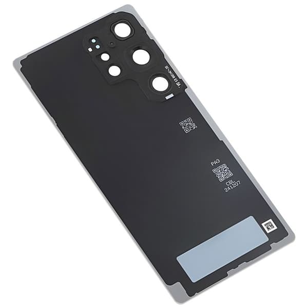 Bakre glas batterifack för Galaxy S25 Ultra Ersatzdel Grå Grå