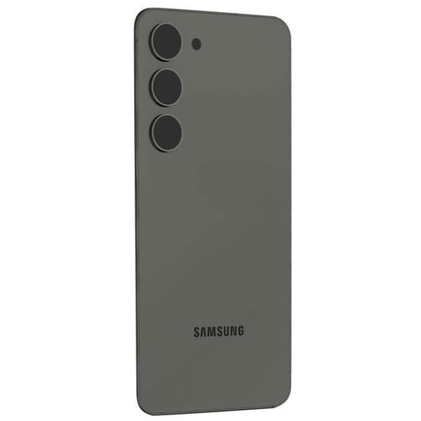 Batteri cache - SAMSUNG - Galaxy S23 - Grøn - Original bagside - Forenklet installation Grön