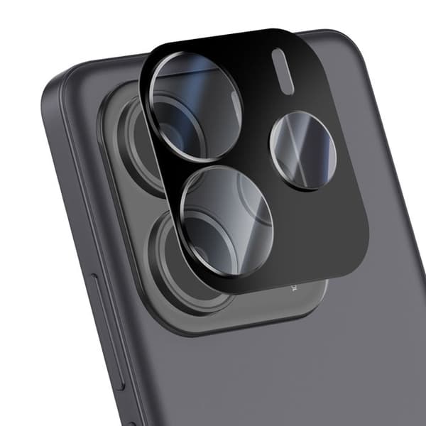 Hærdet Glas til Poco M7 Pro Kamera Beskyttelse Mod Ridser Ultra Tynd iMak Sort