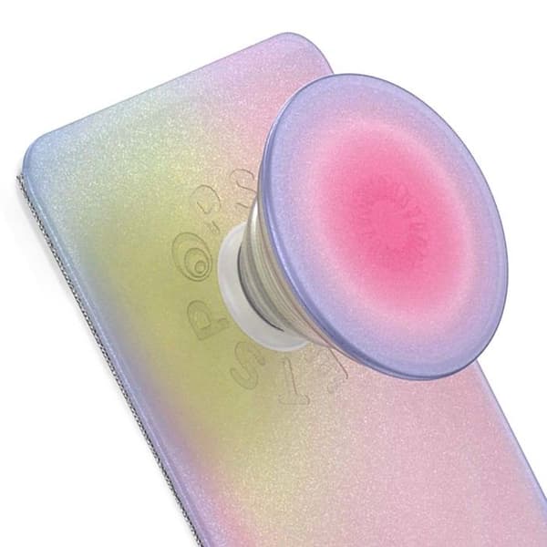 MagSafe støtte til smartphone PopWallet Premium PopSockets i rosa Ros