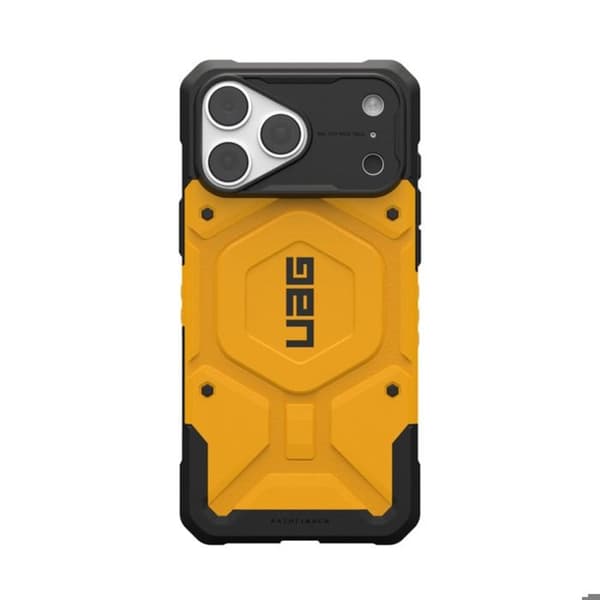 MagSafe-kuori iPhone 18 Pro Max Antishock Pathfinder-sarjasta UAG Musta / Keltainen Gul
