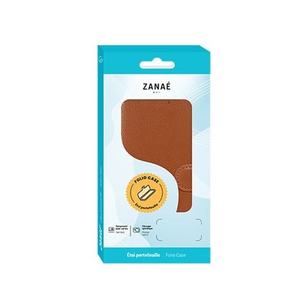 Pungetui - ZANAÉ - Samsung Galaxy S7 - Brun - Elegance - Fuld beskyttelse brun