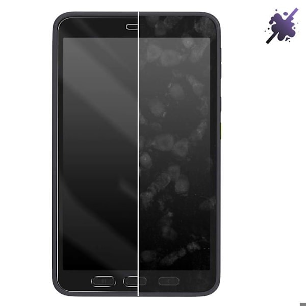Hærdet glas til Galaxy Tab Active 5 Kradsikker 9H Total Cover Akashi Transparent