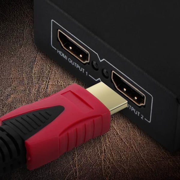 HDMI Videokaapeli - LinQ - 15m - 4K - Full HD - Uros/Uros Svart