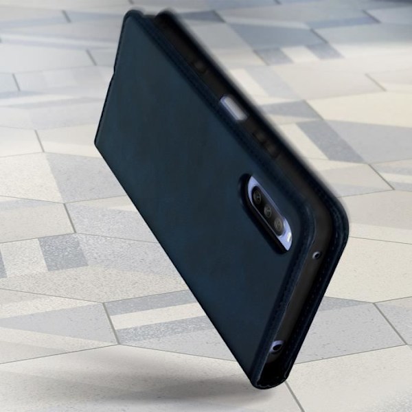 Sony Xperia 10 III Etui - AVIZAR - Videostöd - Magnetstängning - Mörkblå Nattblått
