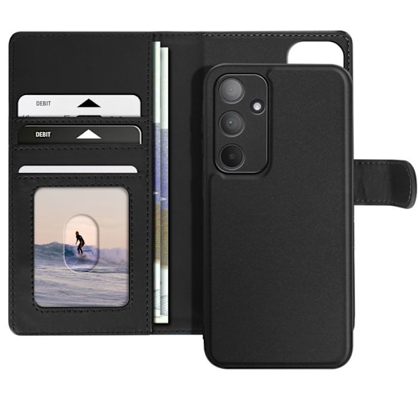Etui til Samsung Galaxy A35 Aftagelig Coque Mayaxess Sort Svart