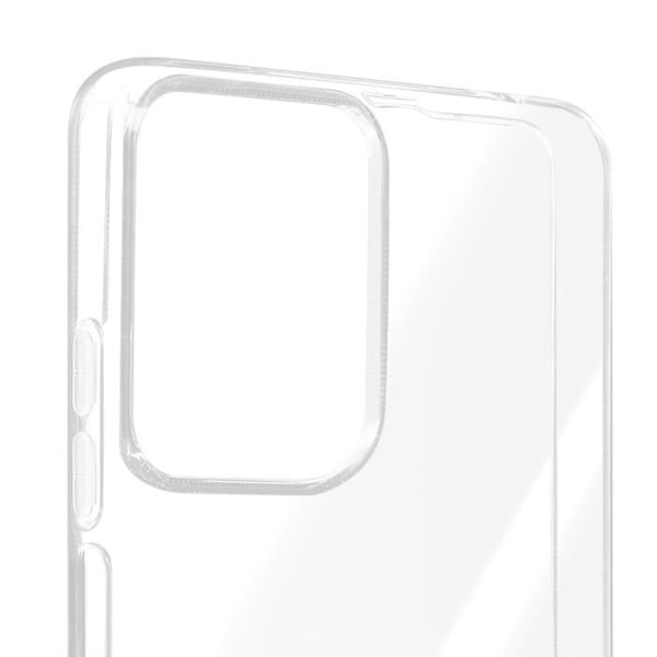 AVIZAR silikone etui til Motorola G24 - Tynd 0,3 mm - Gennemsigtig - Anti-gulning Transparent