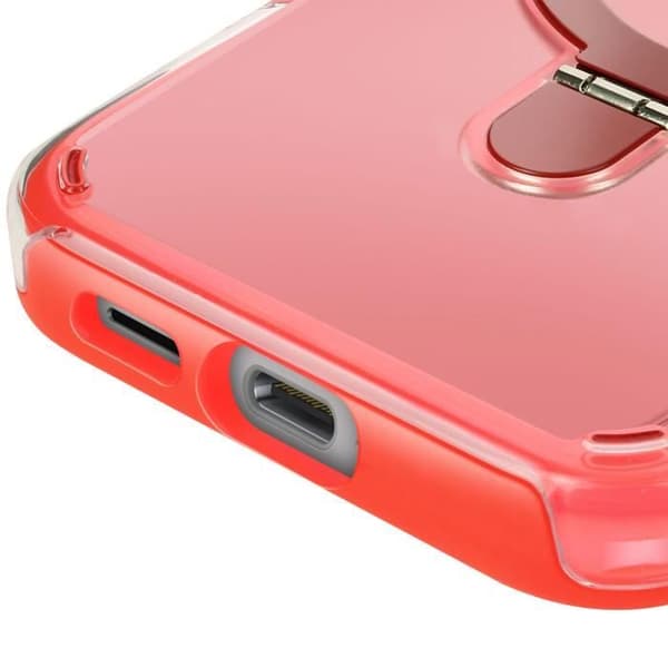 Coque MagSafe - Samsung - S24 Plus/S25 Plus - Antichok - Rød - Bimateriale Röd
