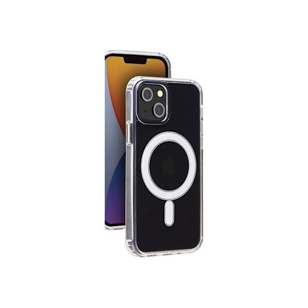 iPhone 14 Kuori - Bigben - Hybridi - Läpinäkyvä - MagSafe-yhteensopiva - Puolijäykkä