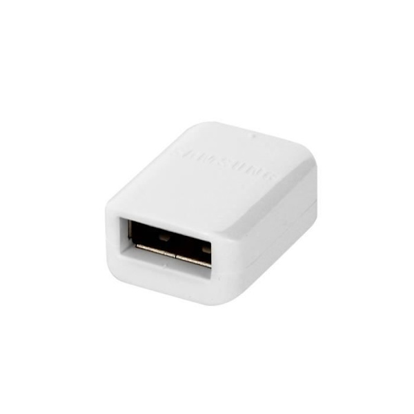 USB OTG-adapter - SAMSUNG - Micro-USB - Hvid - Dataoverførsel - 1 stk.