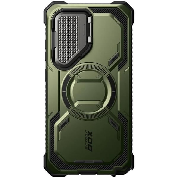 Coque Intégrale til Samsung S25 Ultra Stødabsorberende Kompatibel med MagSafe I-Blason Grøn Grön