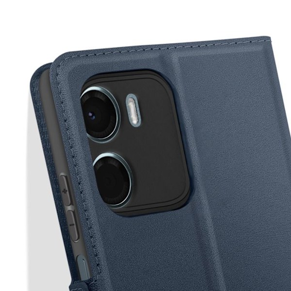 Etui för Motorola Moto G05 och E15 Kortfickan Video Stöd Blå Natt Blå