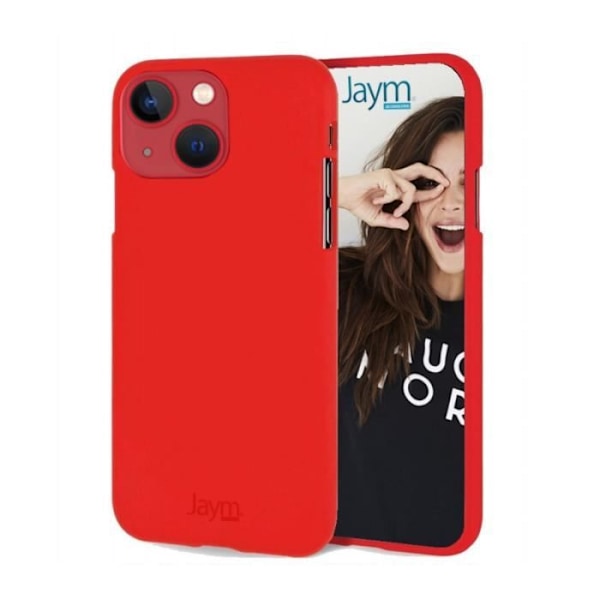 Cover til Apple iPhone 13 Premium Soft Feeling Jaym Red Röd