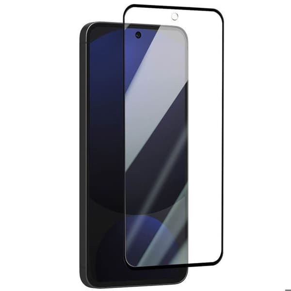 Härdat Glas - AKASHI - Galaxy S24 FE - Hårdhet 9H - Total Täckning - Repbeständig Svart
