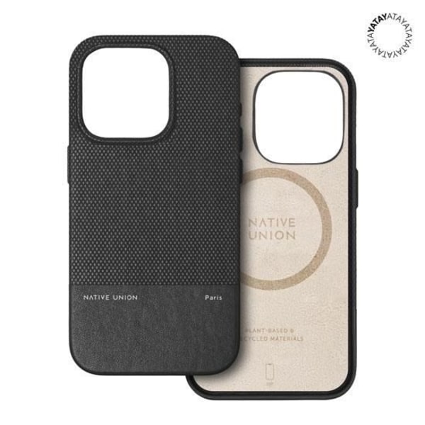 Native Union (RE)CLASSIC kotelo iPhone 15 Pro Blackille