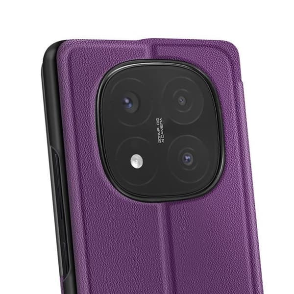 Smartphone-etui - Xiaomi - Redmi Note 14 Pro/Pro Plus - Lilla - Stødabsorberende - Video-support Lila
