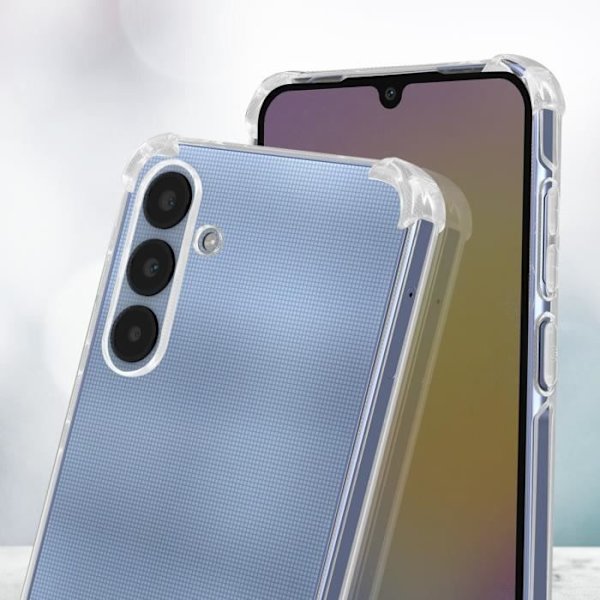 Taske til Samsung Galaxy A25 Silikone Flexible Corners Bumper Original Samsung Transparent Transparent