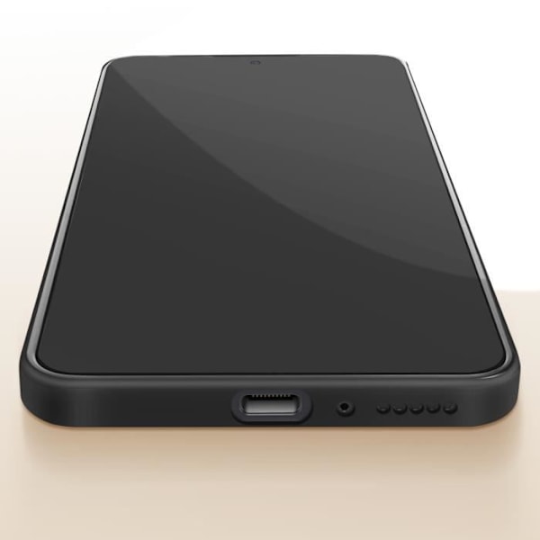Skal för Xiaomi Redmi Note 14 5G Stötsäker Matta Finish Tillverkad för Xiaomi Svart Svart