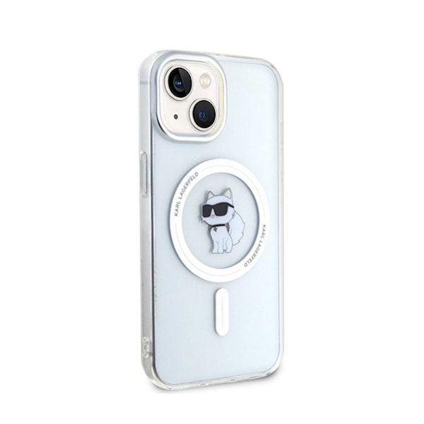 Telefonetui - Karl Lagerfeld - IML Choupette - Transparent - Kompatibel med MagSafe - Beskyttelse mod ridser Transparent