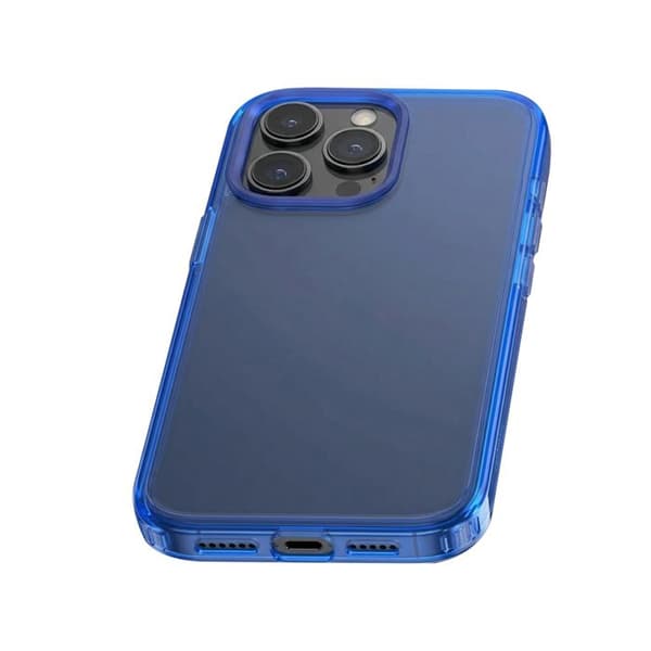 iPhone 15 Pro JellyTint Antichok Cover Rhinoshield Blå Blå