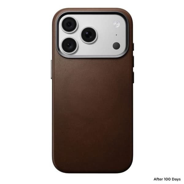 Nomad Traditionel Camino Læder Cover til iPhone 18 Pro Brun - NM017903858 Brun