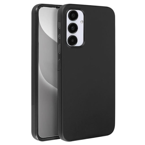 Komplet etui til Samsung A55 - AVIZAR - Sort - Rigid - Blødt - Touch Svart