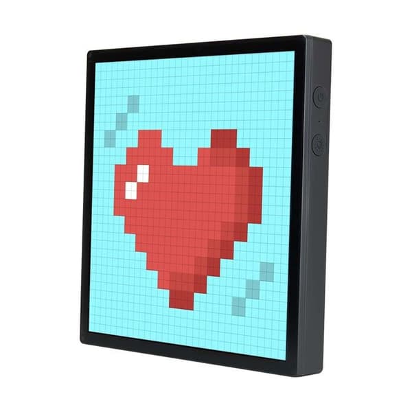 Pixel LED Skærm 32 x 32 Kompatibel med Android / iOS Tilpasselige Animerede Billeder BigBen Sort