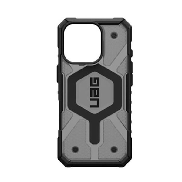 Coque - UAG - iPhone 16 Pro - MagSafe - Antimikrobiell - Förstärkt - Hexagonal Svart